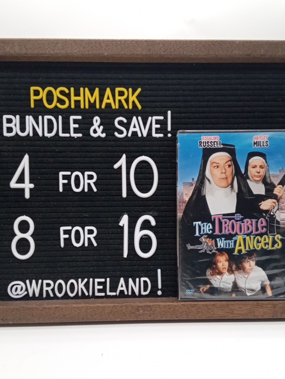 The Trouble With Angels DVD#E58